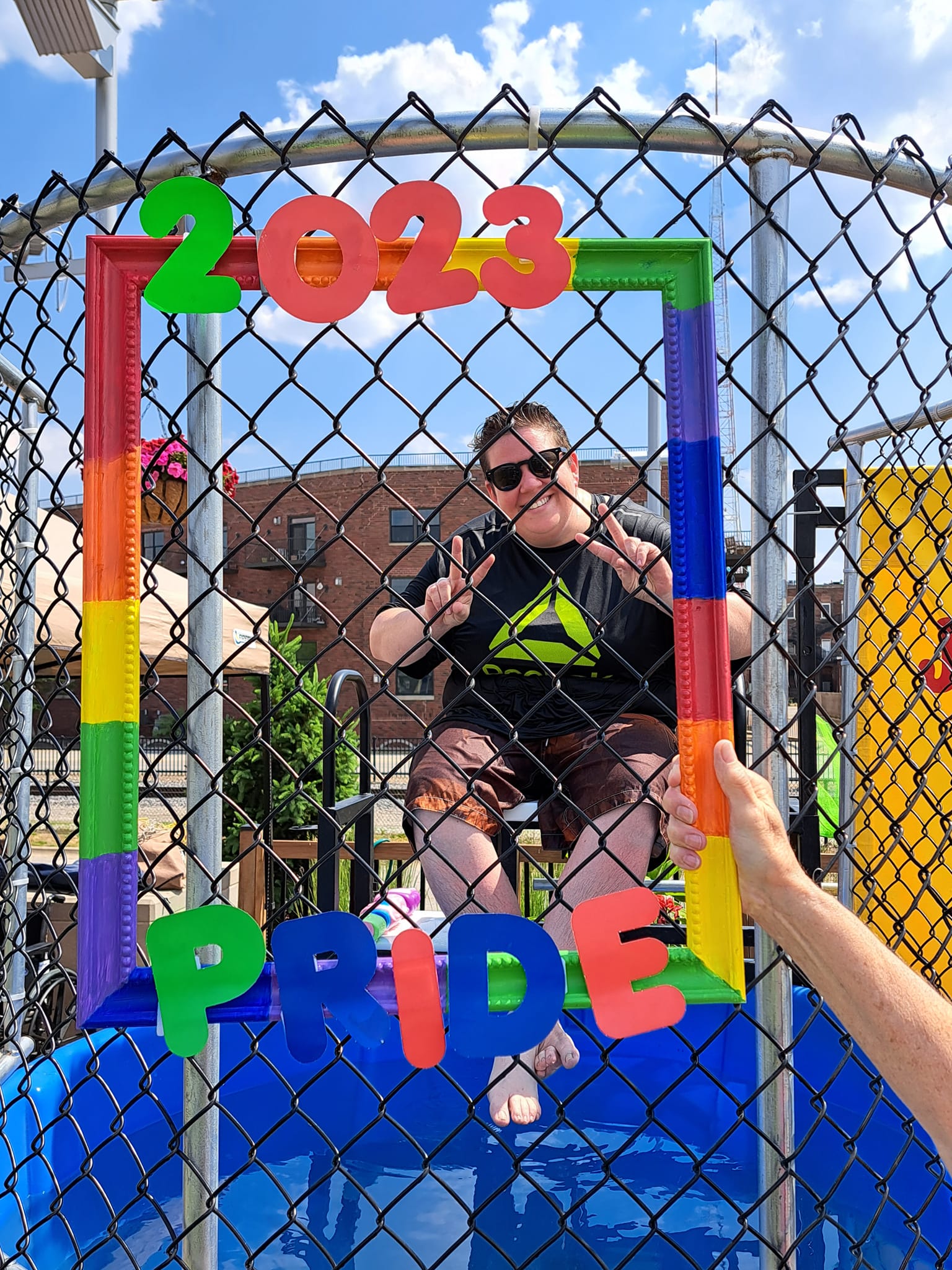 Pridefest Frame Dunktank